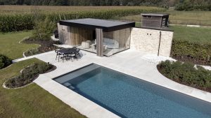 Prachtig zwembadproject in Veltem Beisem door MM-Swimmingpools
